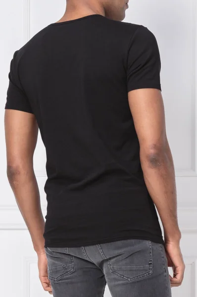футболка 3 шт. | regular fit Tommy Hilfiger Underwear чорний