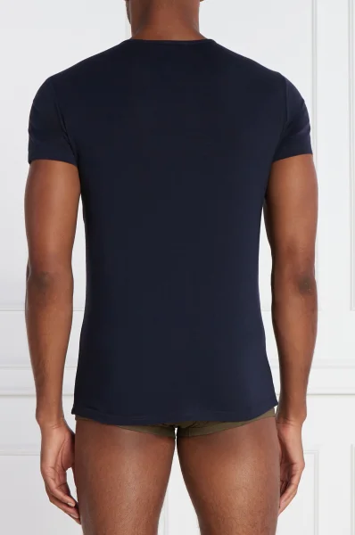 T-shirt | Regular Fit Versace granatowy