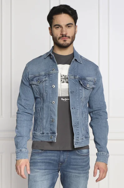 Pepe Jeans London Rose PL402244HI7 Blue Denim jacket - 300-402244-02 | PROF  Online Store