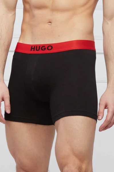 трусики-боксери 2 шт. Hugo Bodywear чорний