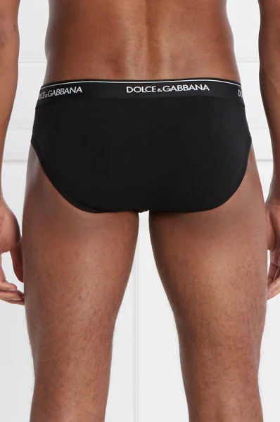 Slipy 2-pack Dolce & Gabbana czarny