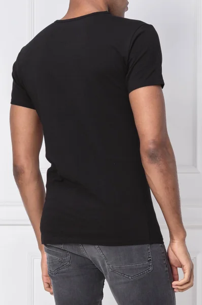 футболка 3 шт. | slim fit Tommy Hilfiger Underwear чорний