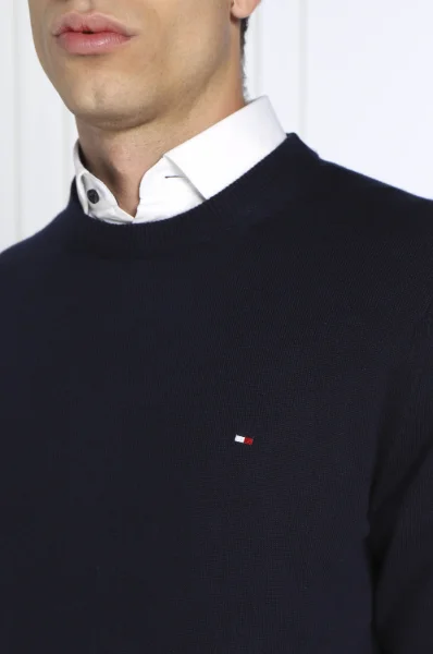 Sweater | Regular Fit | with addition of cashmere Tommy Hilfiger navy blue
