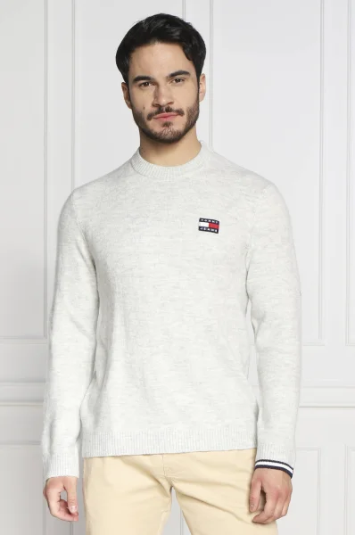 Sweater | Regular Fit Tommy Jeans gray