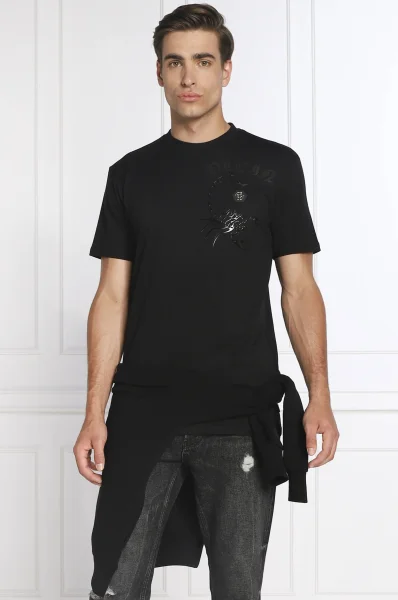 T-shirt | Regular Fit Philipp Plein czarny
