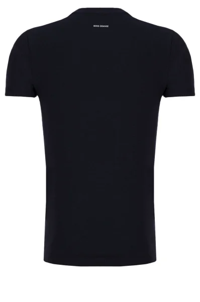 Tacket3 T-shirt BOSS ORANGE navy blue