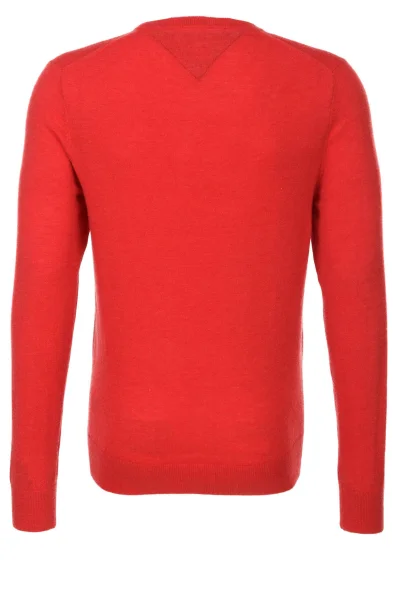 Lambswool Sweater Tommy Hilfiger red