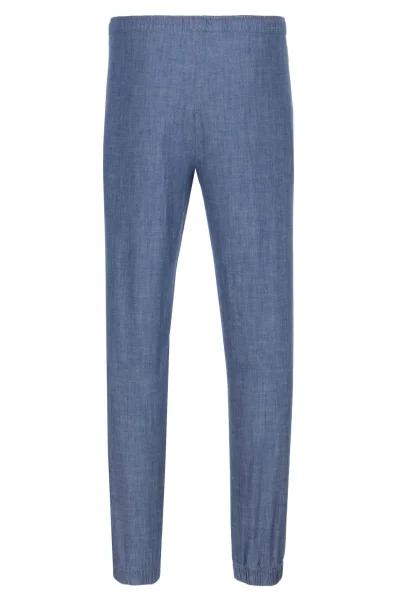 Spodnie od piżamy Woven Tommy Hilfiger niebieski