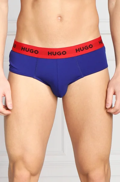 Briefs 3-pack Hugo Bodywear navy blue