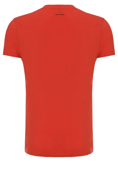 T-shirt Tacket3 BOSS ORANGE czerwony