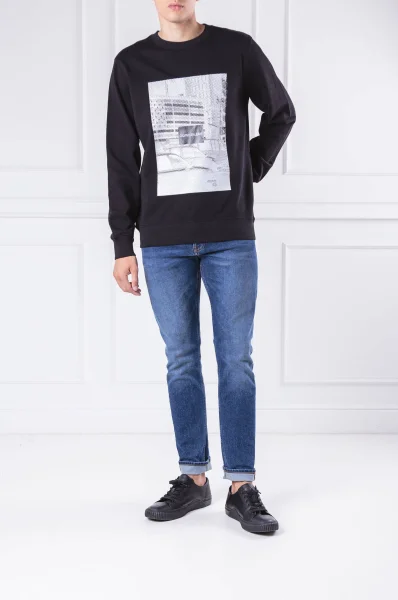 Sweatshirt PIXELATED GRAPHIC | Regular Fit CALVIN KLEIN JEANS black