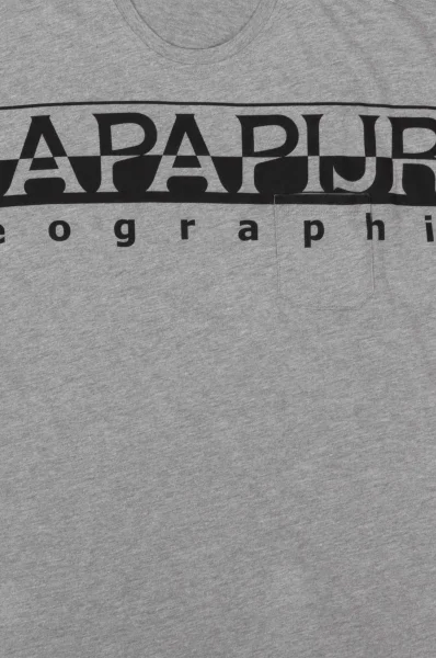 T-shirt Saumur Napapijri szary