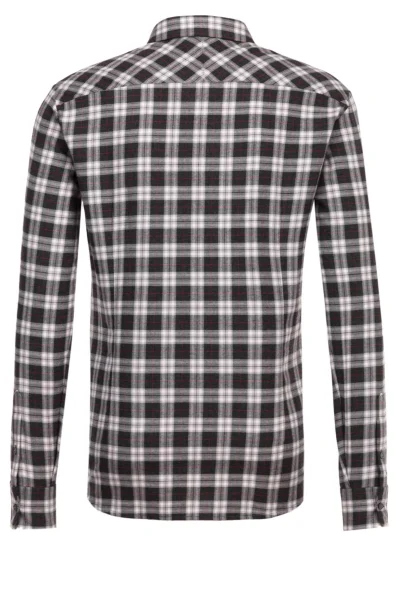 Shirt | Regular Fit Emporio Armani charcoal