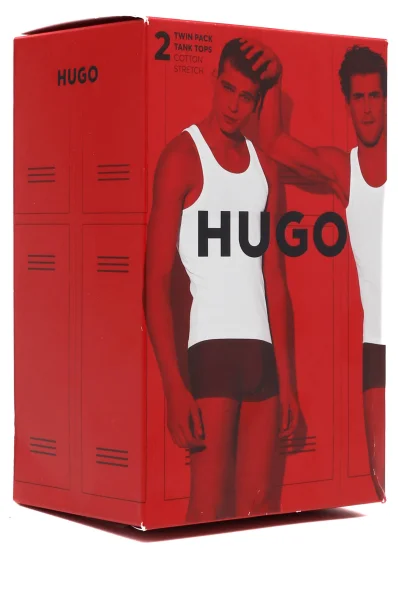 Tank top 2-pack Hugo Bodywear red