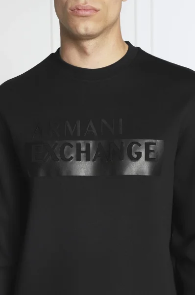 худі | regular fit Armani Exchange чорний