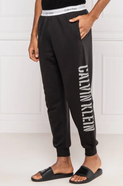 Spodnie od piżamy Calvin Klein Underwear grafitowy