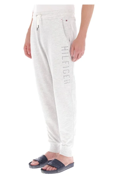 Spodnie od piżamy | Regular Fit Tommy Hilfiger popielaty