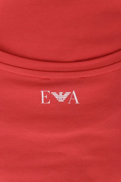 T-shirt | Regular Fit Emporio Armani czerwony