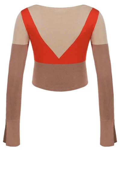 Sweater | Cropped Fit Elisabetta Franchi beige