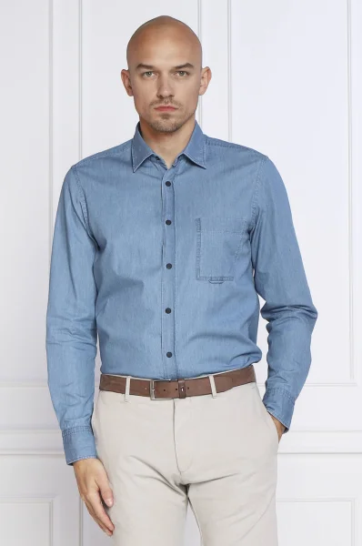 Koszula Riou_1 | Regular Fit BOSS ORANGE niebieski