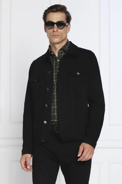 джинсова куртка | regular fit Jacob Cohen чорний