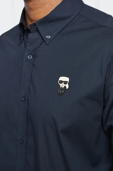 Koszula | Regular Fit Karl Lagerfeld granatowy