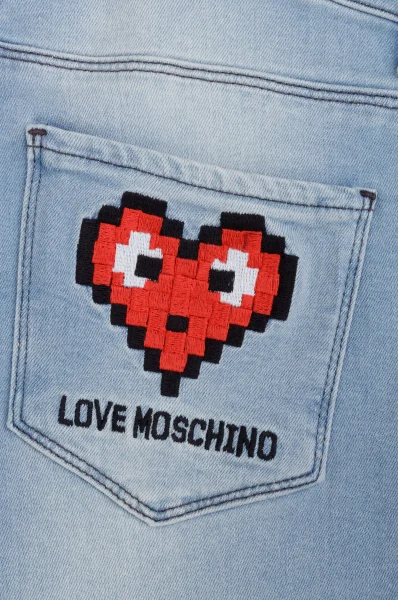 Jeansy Love Moschino baby blue