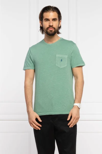 T-shirt | Custom slim fit POLO RALPH LAUREN zielony