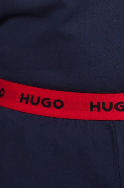 Піжамні штани | Regular Fit Hugo Bodywear темно-синій