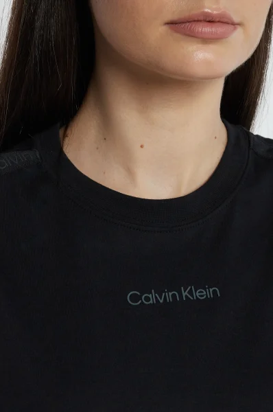 Футболка | Cropped Fit Calvin Klein Performance чорний
