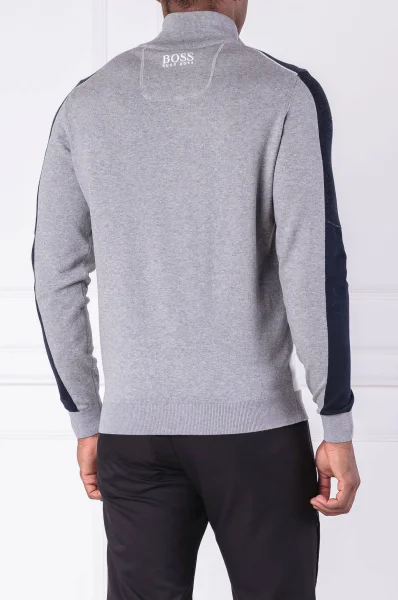 Sweater Zelchior_Pro_W18 | Slim Fit BOSS GREEN gray