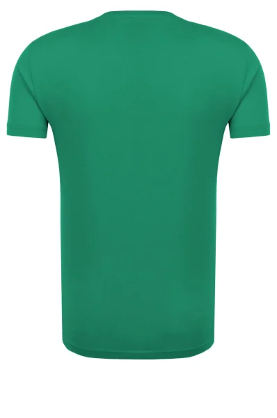 T-shirt Diego | Slim Fit Diesel zielony