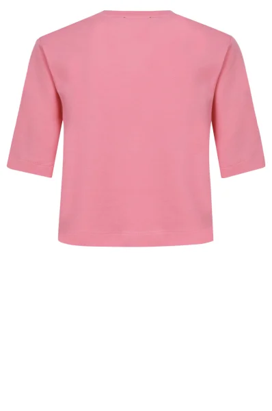 T-shirt | Loose fit Love Moschino różowy