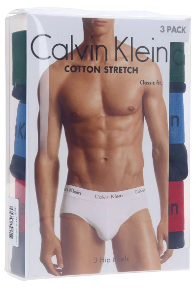 Slipy 3-pack Calvin Klein Underwear czarny