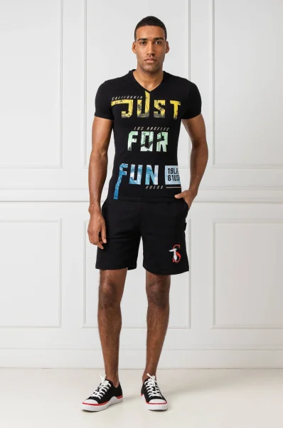 Shorts | Regular Fit Trussardi Sport black
