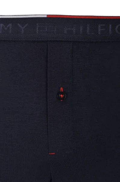 Spodnie od piżamy rav Tommy Hilfiger granatowy