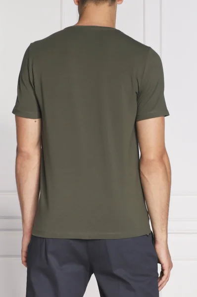 T-shirt Kyran | Slim Fit Oscar Jacobson zielony