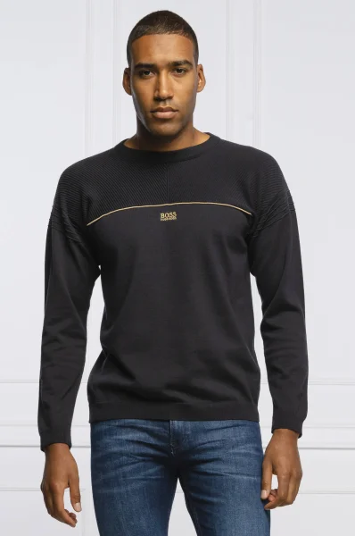 Sweater Ramone | Regular Fit | with addition of wool BOSS GREEN black