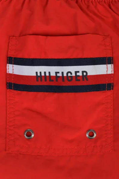 Szorty kąpielowe logo trunk Tommy Hilfiger czerwony