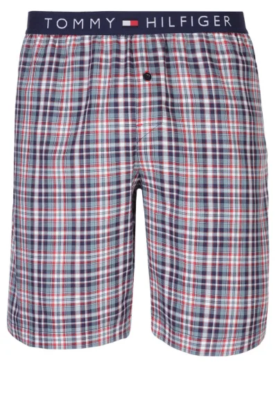 Icon Check Short Set Pajamas Tommy Hilfiger navy blue