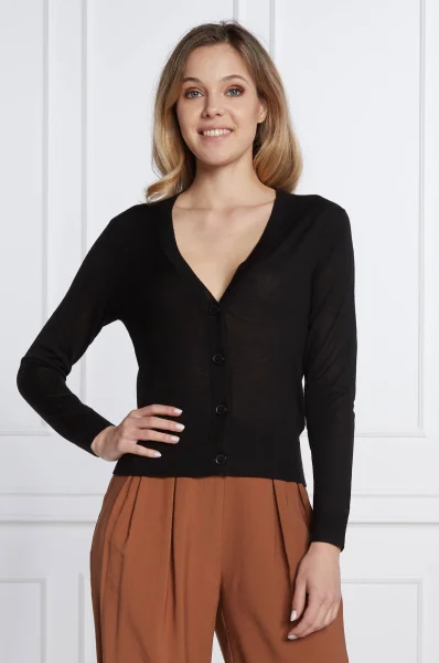 бавовняний светр | slim fit Calvin Klein чорний