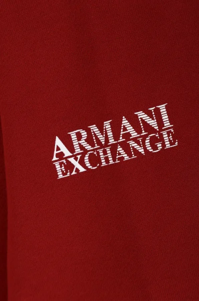 Hoodie Armani Exchange red