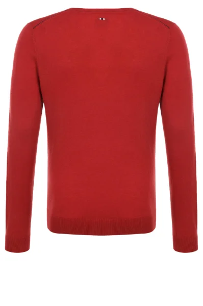 Sweter Damavand Napapijri czerwony