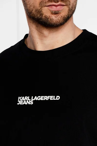 Футболка | Regular Fit Karl Lagerfeld Jeans чорний