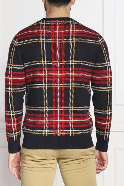 Sweater | Regular Fit | with addition of wool and cashmere ST.Barth red