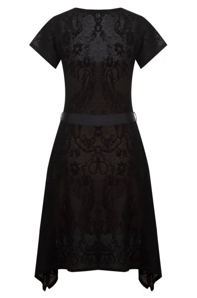 Koronkowa sukienka + halka TWINSET czarny