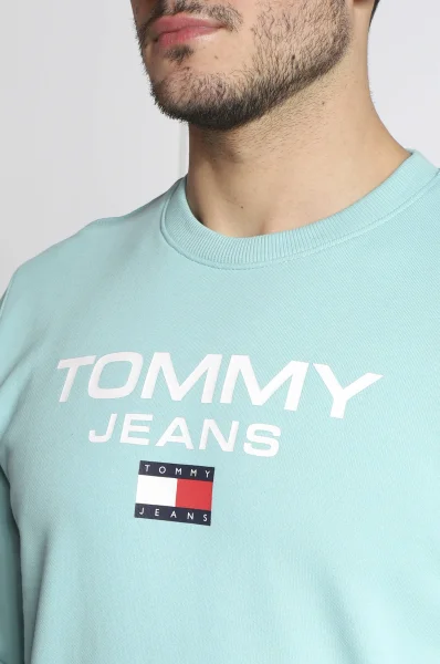худі entry crew | regular fit Tommy Jeans мятний
