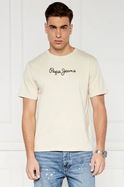 T-shirt | Regular Fit Pepe Jeans London beige