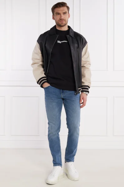 Bluza | Regular Fit Karl Lagerfeld Jeans czarny