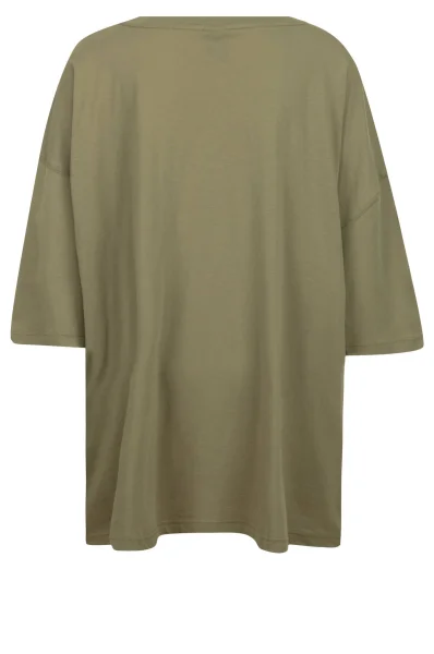 T-shirt Glasy | Oversize fit G- Star Raw khaki